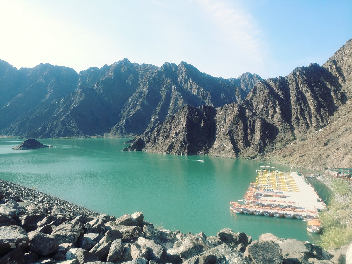 Hatta Dam donut boats
