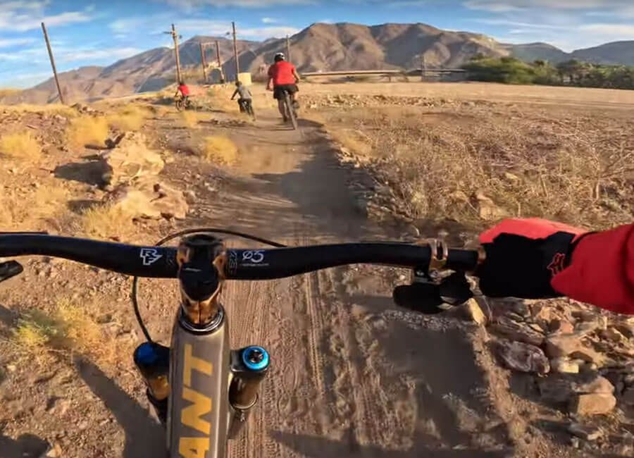 Hatta mountain biking trails near Dubai