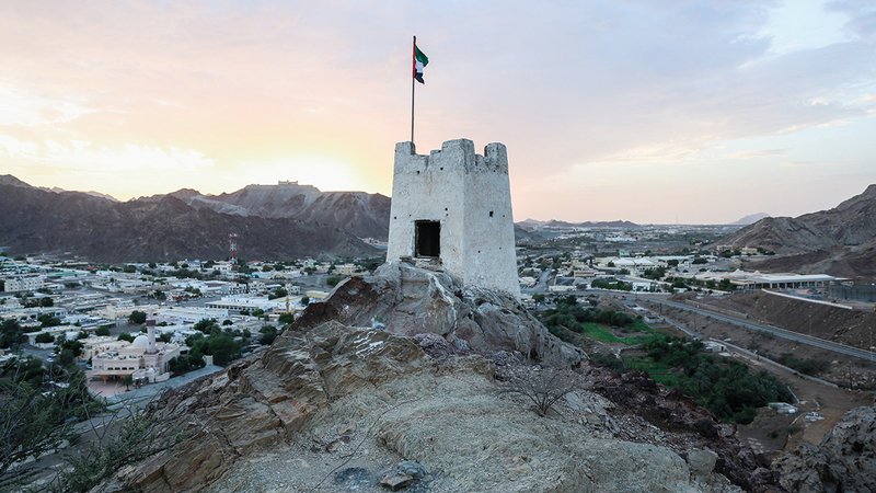 Majestic Mountains of Masfout - Hajar Mountain Range