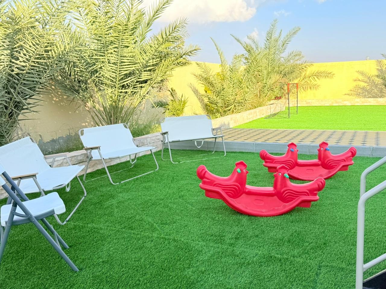 Outdoor baby area at Moonlight Resort