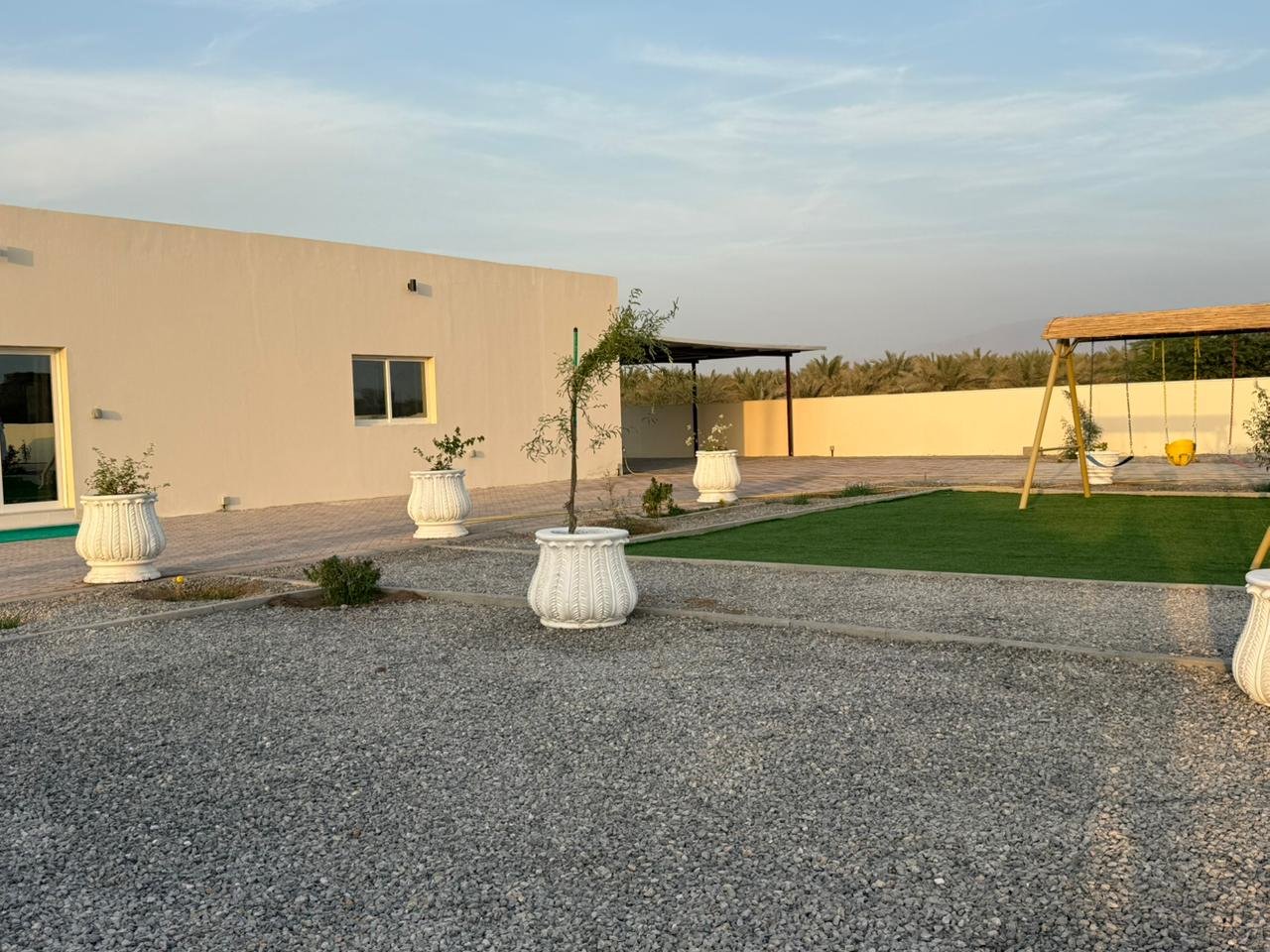 Serenity Farmhouse Outdoor Seating