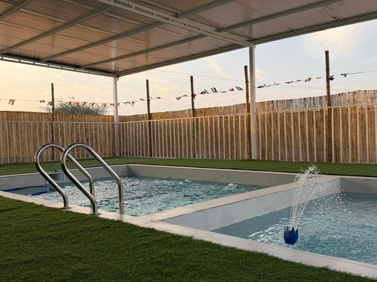 Serenity Farmhouse Pool View