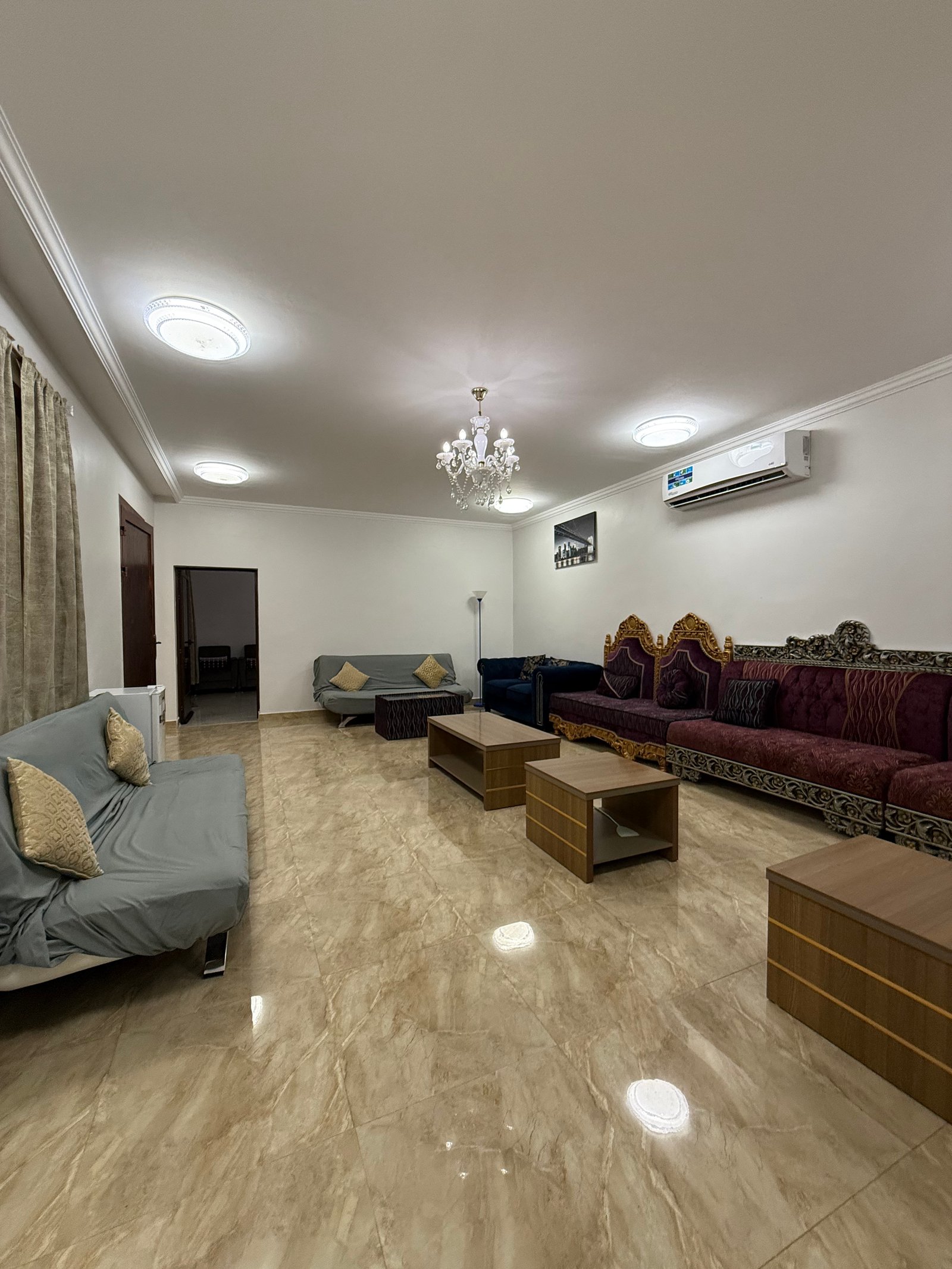 Sunrise Farmhouse Comfortable Lounge Area