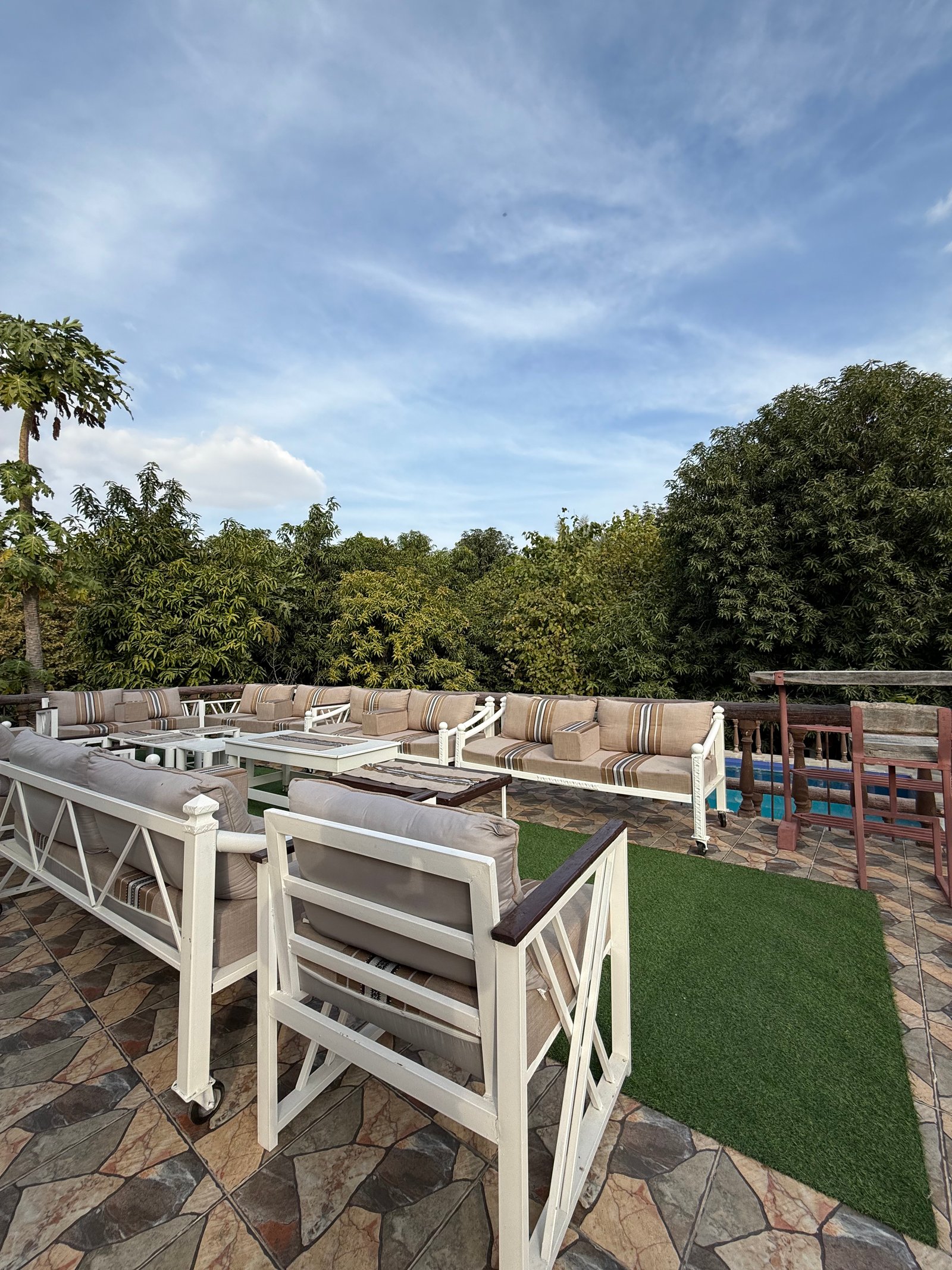 Sunrise Farmhouse BBQ and Outdoor Cooking Area